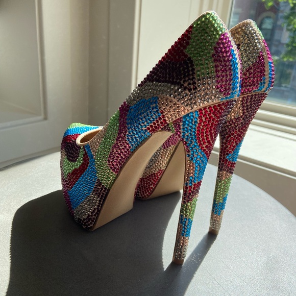 Rhinestone Platform pumps Steve Madden - Picture 3 of 6